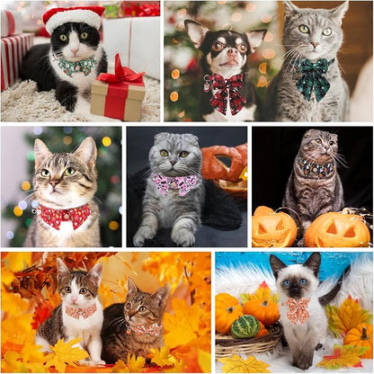 Christmas Cat Collar with Bells & Cute Pendant - Image 6