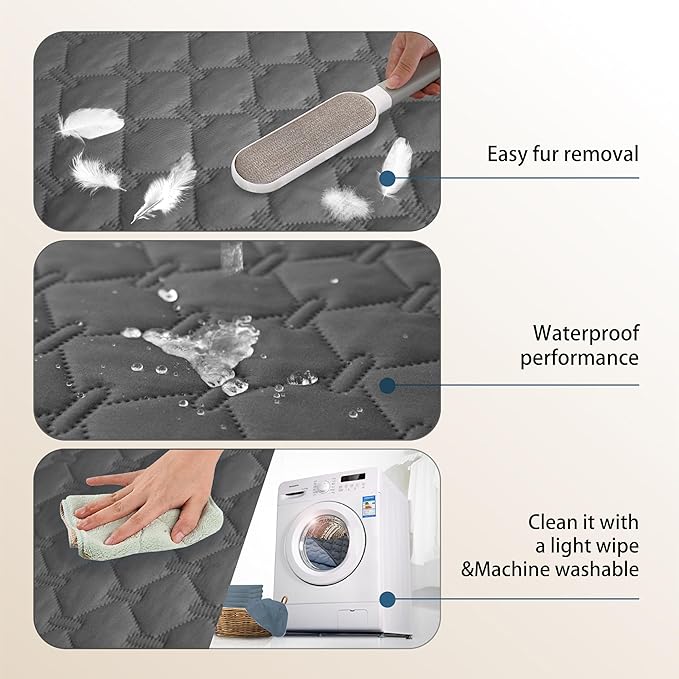 gogobunny 3X Stronger Waterproof Pet Blanket, Scratch Proof Furniture Protector - Image 5