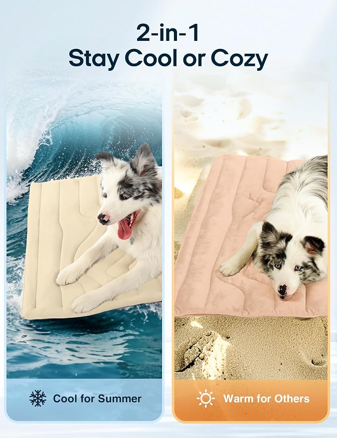 ZonLi Dog Cooling Mat, Reversible Cooling Pad - Image 3