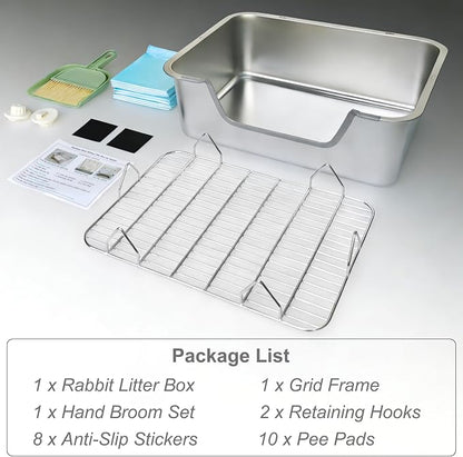 Stainless Steel Sifting Litter Box - Image 5