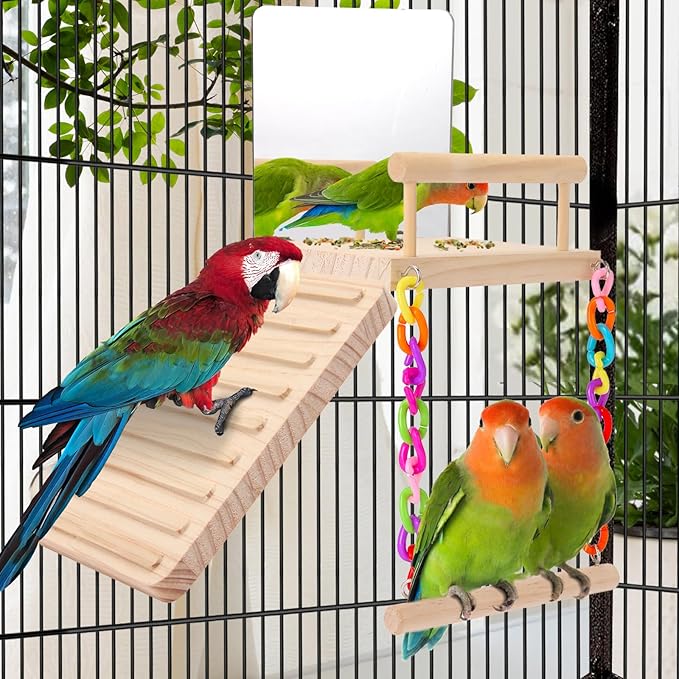 KyoukiBird Perch Platform Bird Toys - Image 5