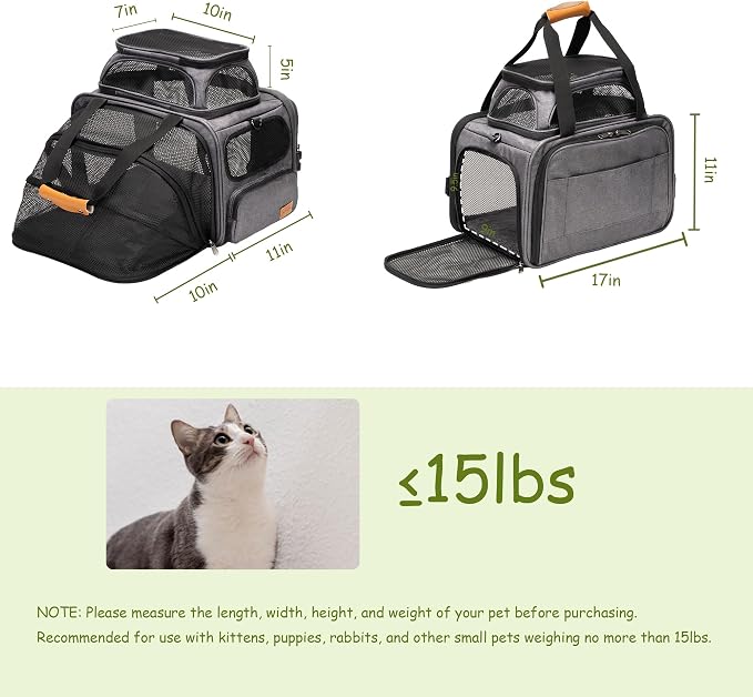 Expandable Pet Carrier Bag - Image 2