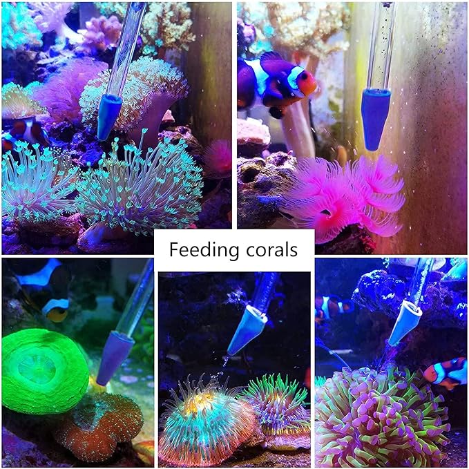 Aquarium Choice Coral Feeder Long Syringe, 2 Units, SPS HPS Marine Reef Coral - Image 3
