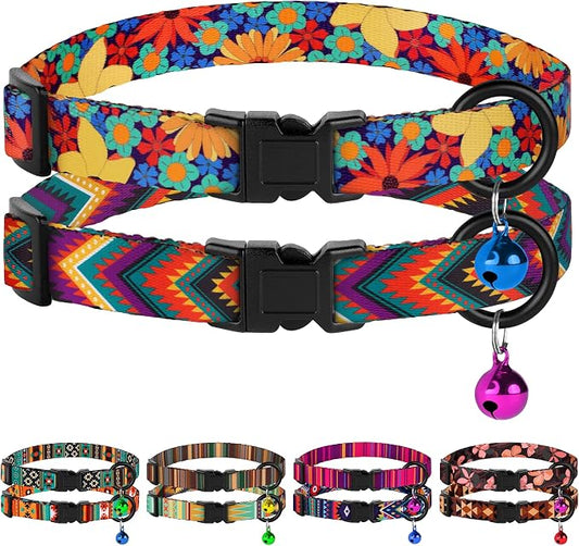 Cat Collars 2 Pack by BUDKAS