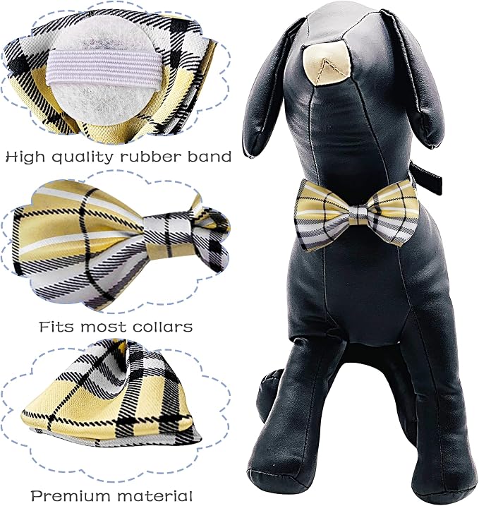PET SHOW Pet Small Dogs Collar Embellishment Attachment Bow Ties Puppies Cats - Image 3