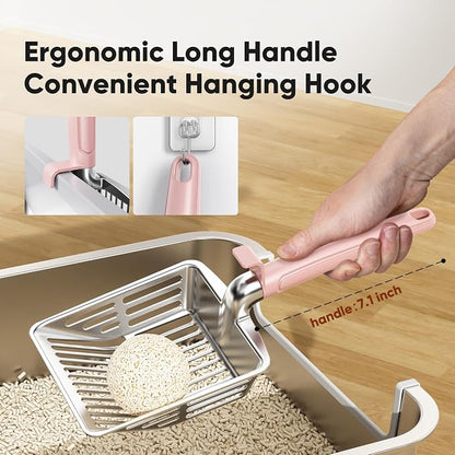 Metal Cat Litter Scoop, Large Cat Scooper - Image 6