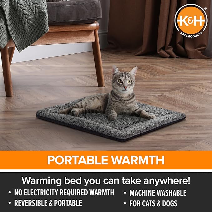 K&H Pet Products Self-Warming Cat Bed Pad, Self Heating Pad - Image 3