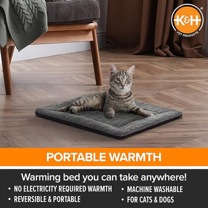 K&H Pet Products Self-Warming Cat Bed Pad, Self Heating Pad - Image 3