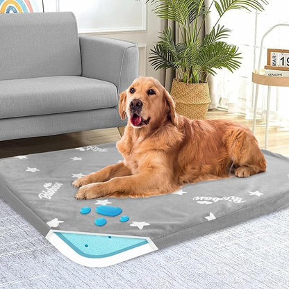 Waterproof Dog Bed for Large Dog, Memory Foam Orthopedic Dogs Beds & Furniture by Bilobanbabybedding