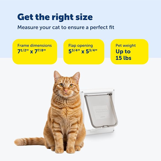 PetSafe Interior 2-Way Locking Cat Door - Image 5