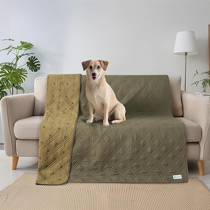 PetAmi Waterproof Couch Cover for Dogs, Waterproof Pet Blanket, Reversible - Image 7