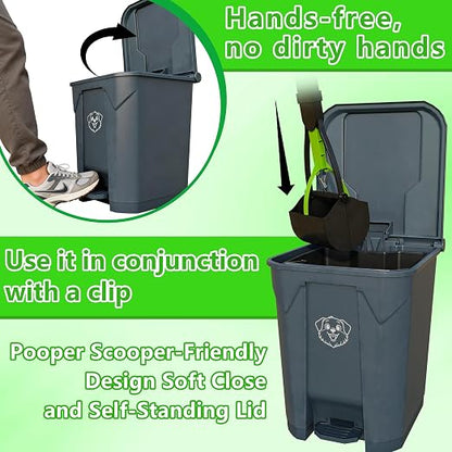 Dog Poop Outdoor Trash Can - Image 5