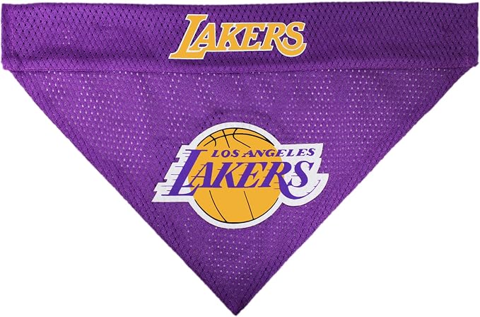 Pets First NBA LA Lakers Reversible Bandana Size XX-Large - Image 2