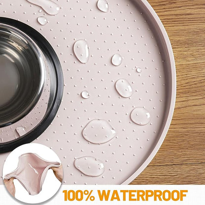 Hubulk 100% Waterproof Silicone Pet Feeding Mat - Image 4