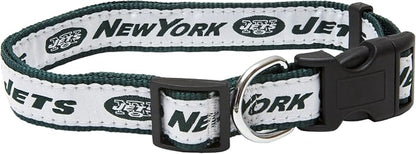 Pets First NFL New York Jets Licensed PET COLLAR, Large by PETSFIRST