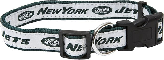 Pets First NFL New York Jets Licensed PET COLLAR, Large by PETSFIRST