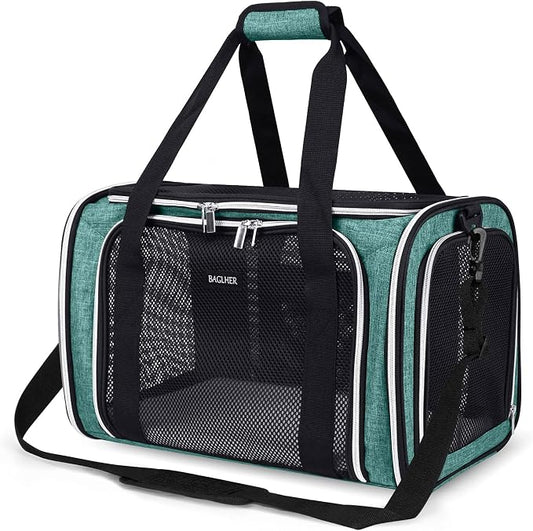BAGLHER Pet Travel Carrier, Cat Carriers Dog Carrier by BAGLHER