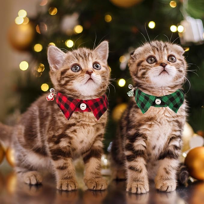ADOGGYGO Christmas Cat Collars Breakaway - Image 2