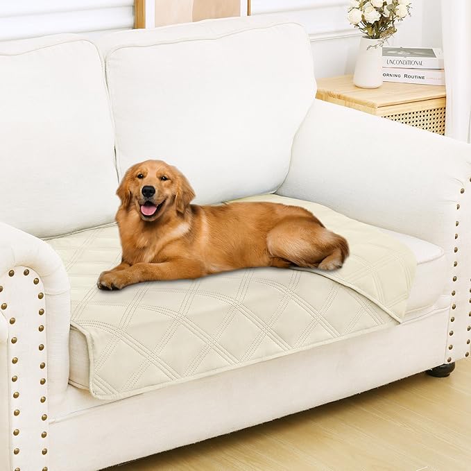 Smiry Waterproof Dog Bed Cover Blanket 30x53, Soft Reversible Pet Blanket by Smiry