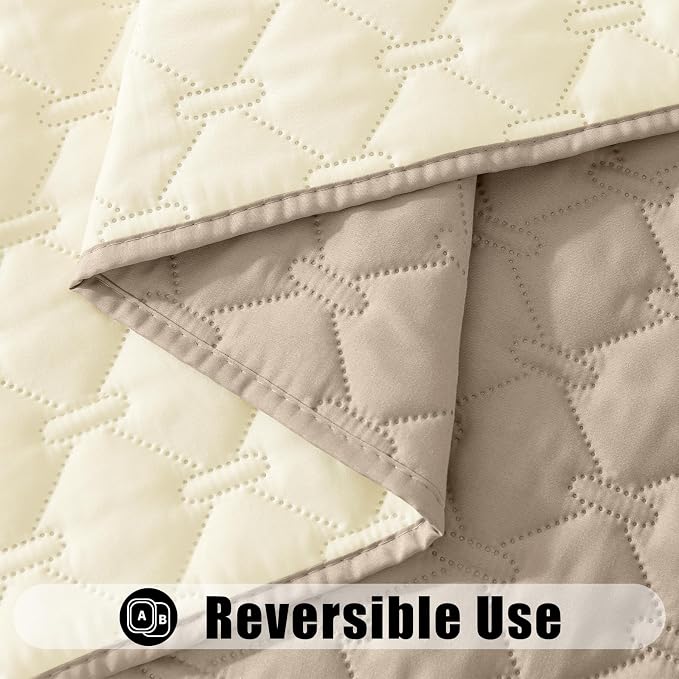 Smiry Waterproof Dog Bed Cover Blanket, Soft Reversible Pet Blanket, Washable - Image 3