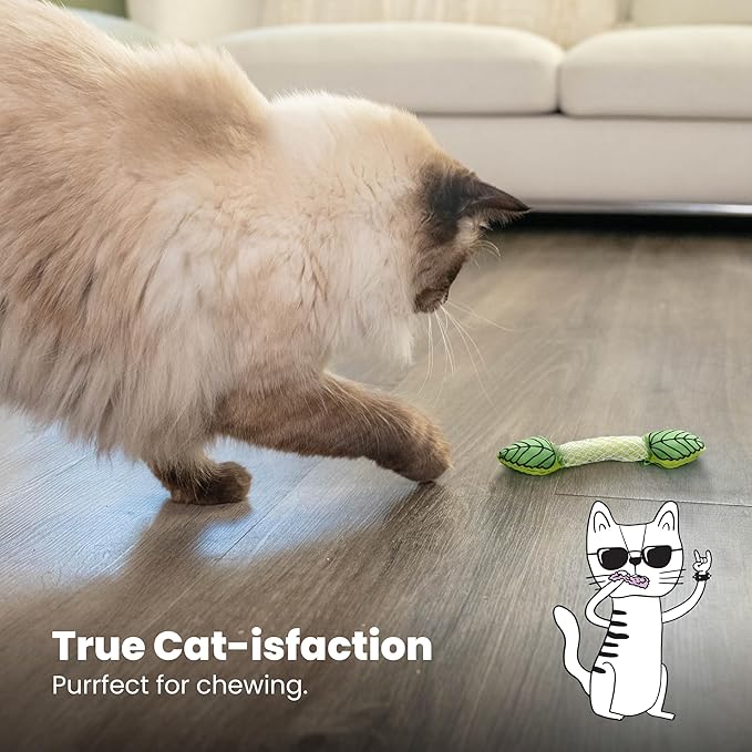 Catstages Fresh Breath Mint Stick Dental Cat Chew Toy - Image 6
