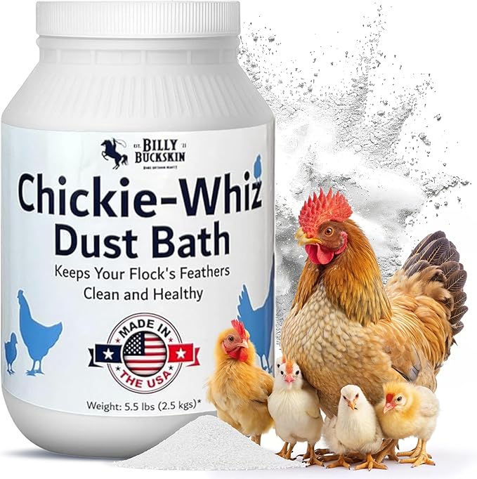 5.5lb Chickie-Whiz Chicken Dust Bath by BillyBuckskinHomeandBeauty