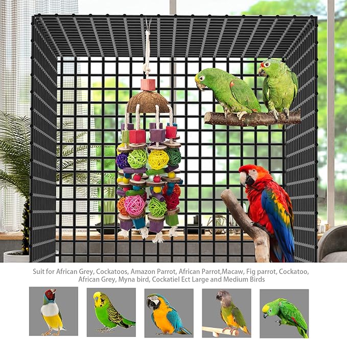 EBaokuup Large Bird Parrot Toys - Image 5