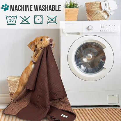 PetAmi Waterproof Couch Cover for Dogs, Waterproof Pet Blanket, Reversible - Image 7