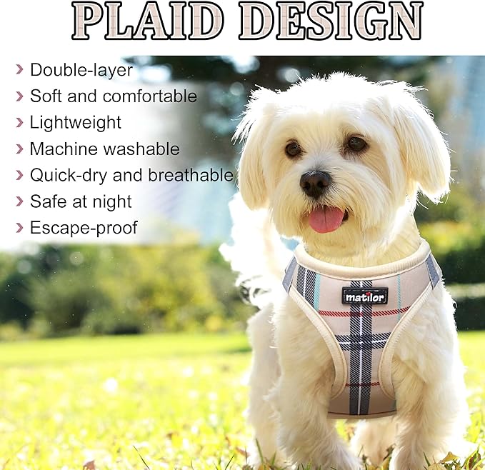 Dog Harness Step-in Breathable Puppy Cat Dog Vest Harnesses - Image 4