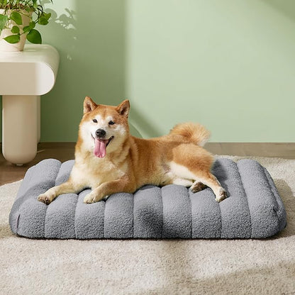 LE SURE Cute Orthopedic Dog Bed Medium Size Dog, Waterproof Chic Flat Pet Beds - Image 2