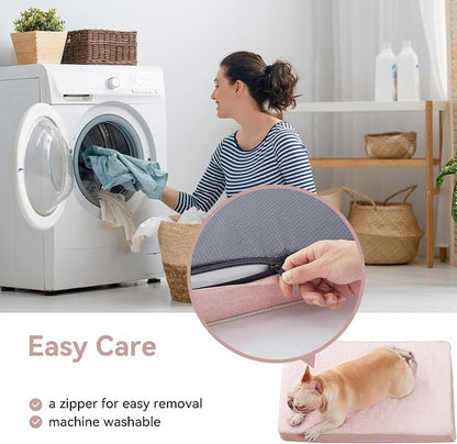 Memory Foam Orthopedic Large Dog Bed, Washable Dog Bed - Image 3