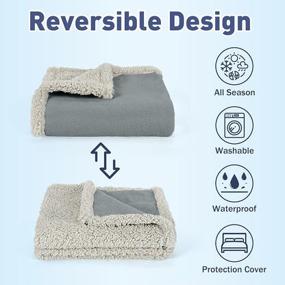 Kritter Planet Waterproof Bed Blanket - Image 2