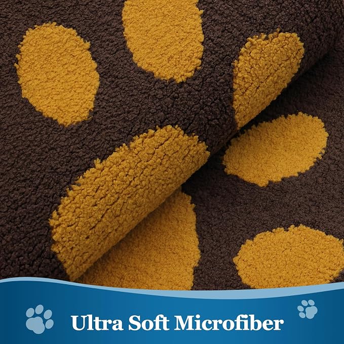 Buganda Dog Door Mat for Muddy Paws, Absorbent Dirt Trapper Washable Indoor - Image 4