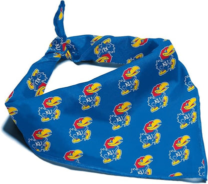 Kansas Jayhawks Officially Licensed Bandana by ShopInstaPets