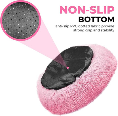 Whiskers & Friends Cat Beds for Indoor Cats Washable, Orthopedic Soft Fluffy - Image 4