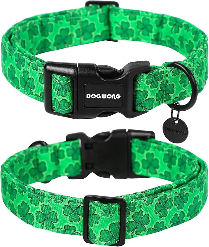 DOGWONG St. Patrick's Day Dog Collar - Image 2