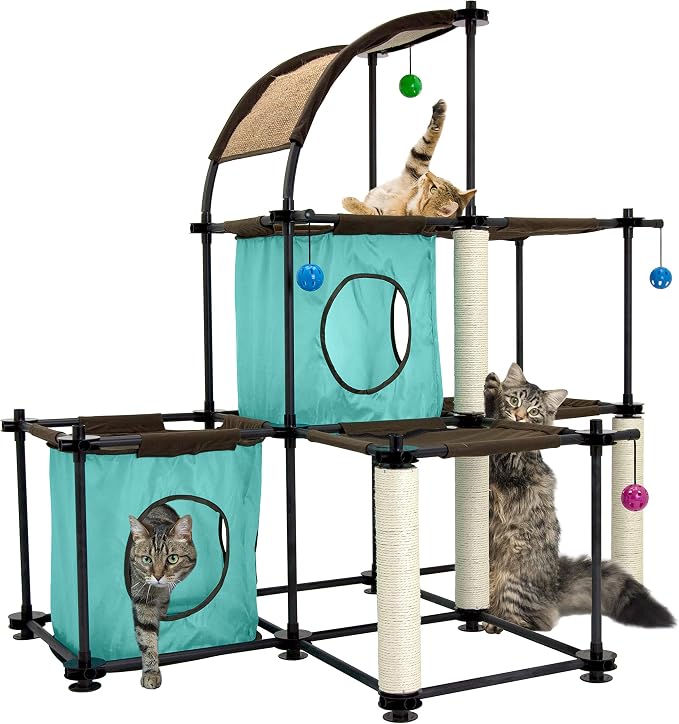 Kitty City Claw Indoor Mega Kit Cat Furniture, Corrugate Cat Scratcher by KittyCity