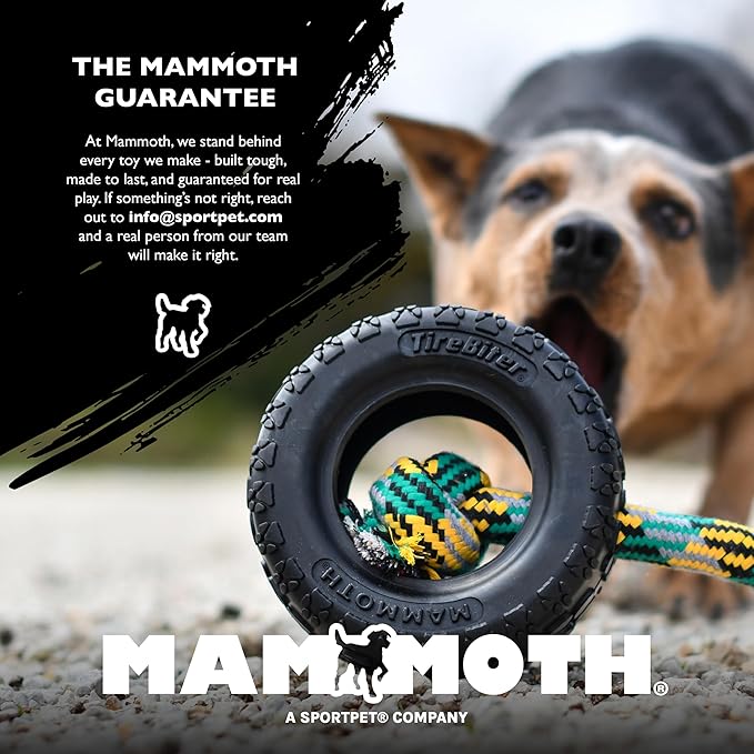 Chew King by Mammoth Premium Treat Dispensing Dog Toy, Durable Natural Rubber - Image 8