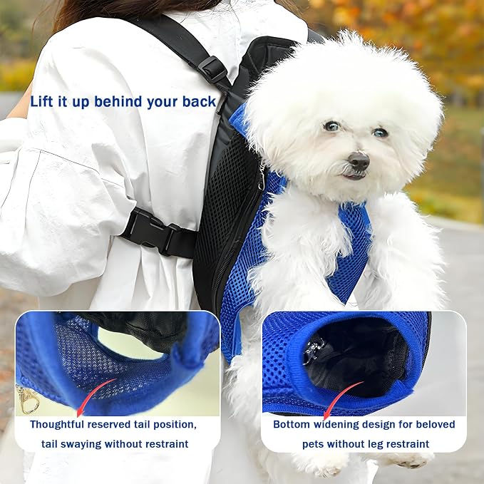 Pet Carrier Backpack, Adjustable Pet Front Carriers - Image 5
