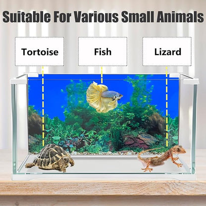 Fish Backgrounds Paper Double Sides Undersea Aquarium Background Poster - Image 4
