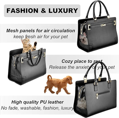 Fashion Dog Purse Carrier for Small Dogs - Image 5