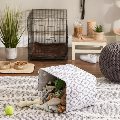 Bone Dry Pet Storage Collection Lattice Paw Print, Medium Rectangle - Image 3