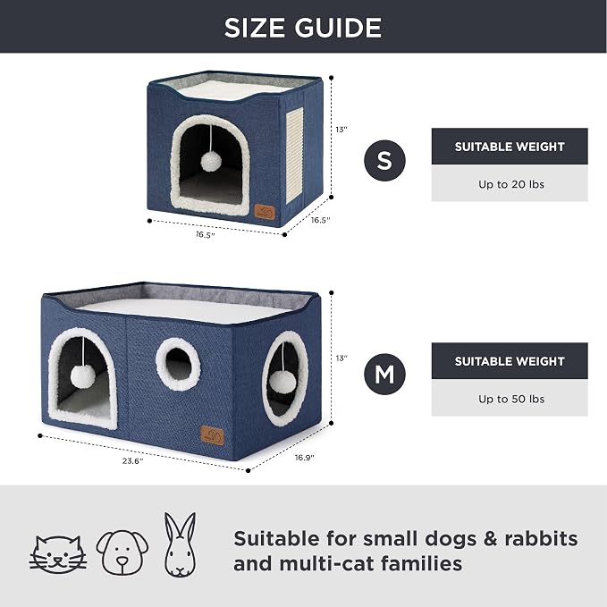 Bedsure Large Cat Beds for Indoor Cats - Image 6