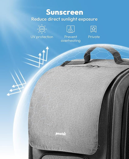 Pecute Cat Backpack Carrier, Large Space Cat Bubble Backpack, Breathable Cat - Image 4