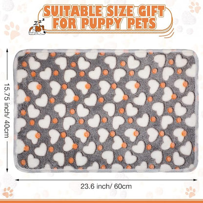 Chumia 18 Pcs Fleece Puppy Blanket Bulk, Soft Warm Pet Blanket - Image 2