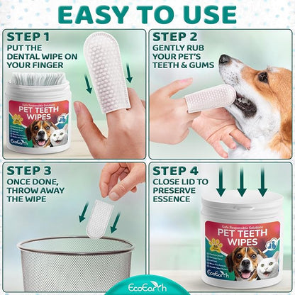 Premium Teeth Cleaning Wipes for Dogs & Cats - Image 8