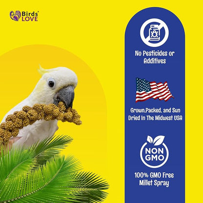 Birds LOVE Economy Special Spray Millet | GMO-Free - Image 5