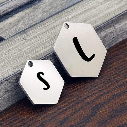 Ultra Joys Custom Personalized Hexagon Dog ID Tag - Image 6