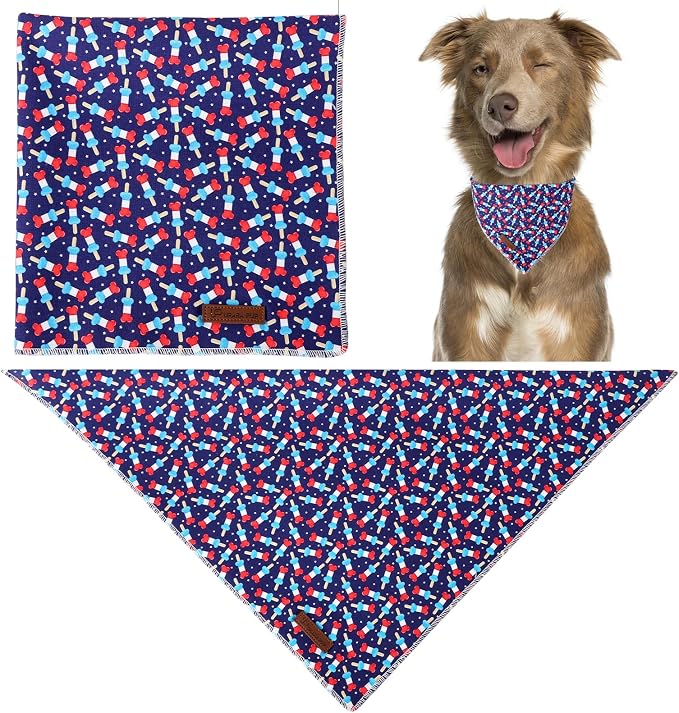 4th of July Dog Bandana, Patriotic Bandana - Image 3