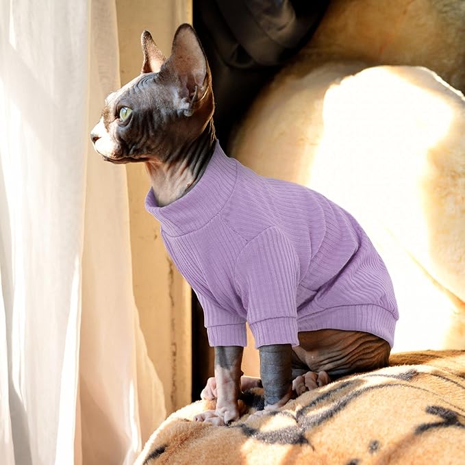 PUMYPOREITY Stretchy Cat Shirt, Sweater - Image 4